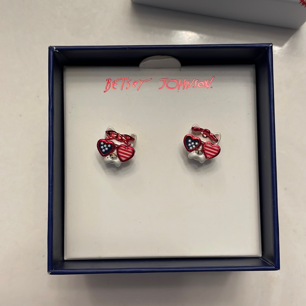 Betsey Johnson earrings
